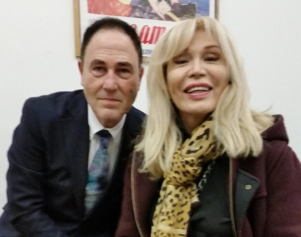 Sabino Mogavero e Amanda Lear