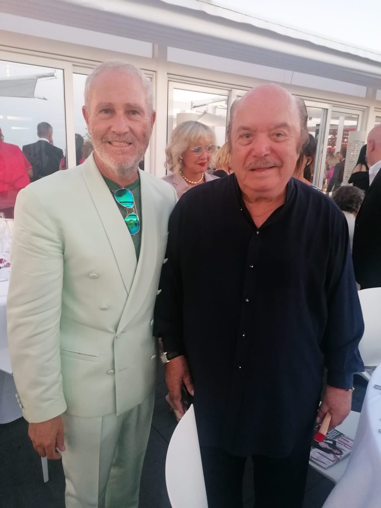 Sabino Mogavero e Lino Banfi - alla Mostra del Cinema di Venezia 2023